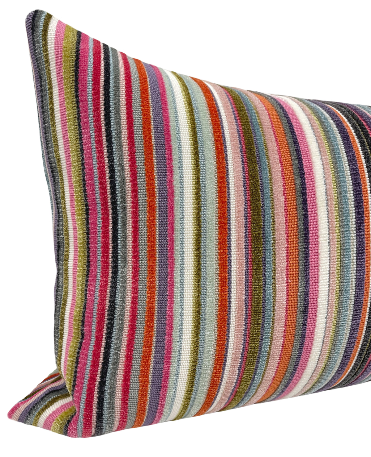 THE XL LUMBAR :: SOHO CUT VELVET // MULTI