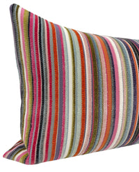 THE XL LUMBAR :: SOHO CUT VELVET // MULTI