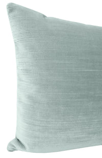 THE XL LUMBAR :: STRIE VELVET // SPA BLUE