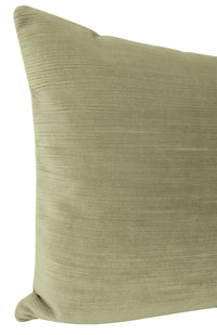 THE XL LUMBAR :: STRIE VELVET // SPANISH MOSS