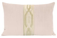 THE LITTLE LUMBAR :: STRIE VELVET // BALLET + INTERLOCK CUT VELVET TRIM // CASHMERE