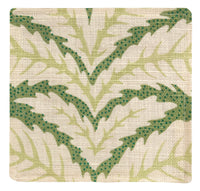 COCKTAIL NAPKINS :: TALAVERA LINEN // LEAF | BRUNSCHWIG & FILS