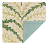 COCKTAIL NAPKINS :: TALAVERA LINEN // LEAF | BRUNSCHWIG & FILS