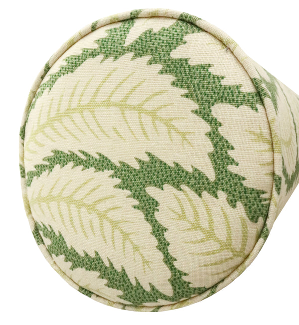 THE BOLSTER :: TALAVERA LINEN // LEAF | BRUNSCHWIG & FILS