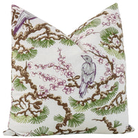 TRELLIS LINEN PRINT // FERN
