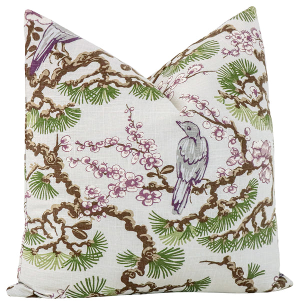 TRELLIS LINEN PRINT // FERN