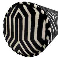 THE BOLSTER :: VANDERBILT VELVET // NOIR | SCHUMACHER