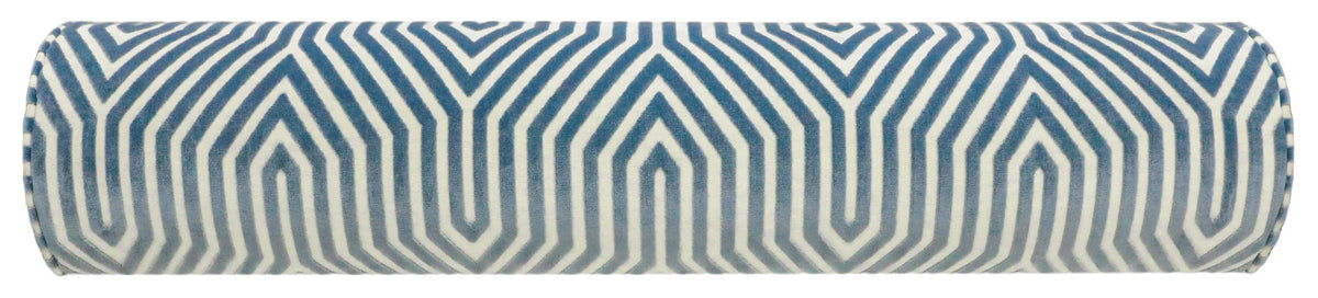 THE BOLSTER :: VANDERBILT VELVET // MARINE | SCHUMACHER
