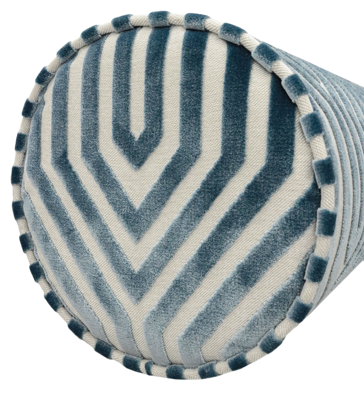 THE BOLSTER :: VANDERBILT VELVET // MARINE | SCHUMACHER