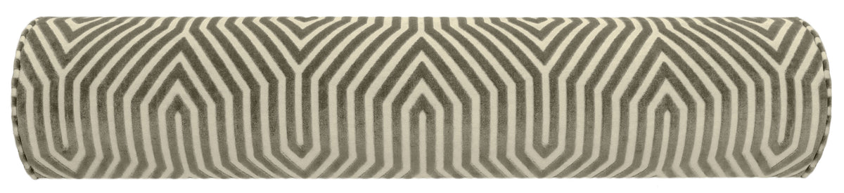 THE BOLSTER :: VANDERBILT VELVET // DOVE | SCHUMACHER