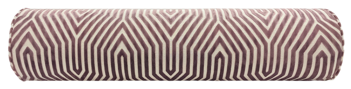 THE BOLSTER :: VANDERBILT VELVET // LILAC | SCHUMACHER