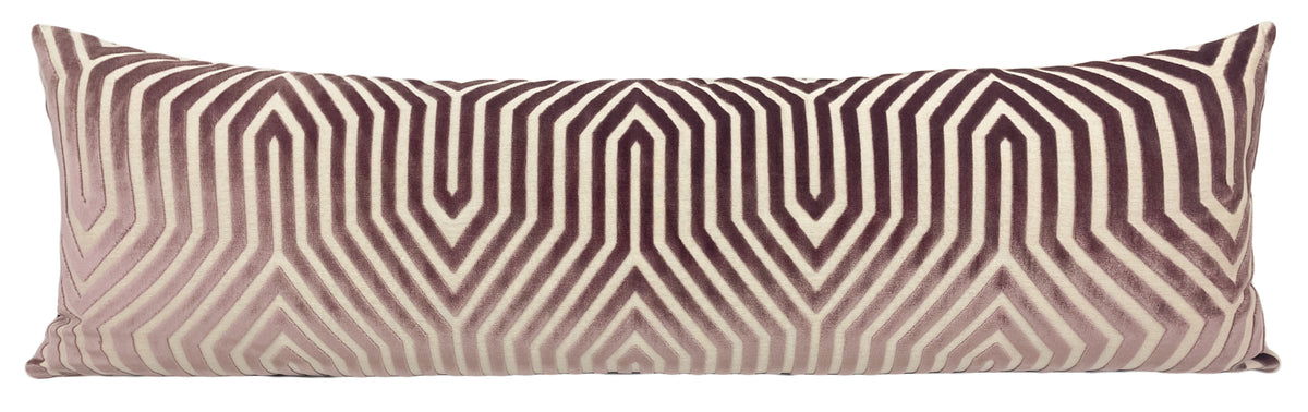 THE XL LUMBAR :: VANDERBILT VELVET // LILAC | SCHUMACHER