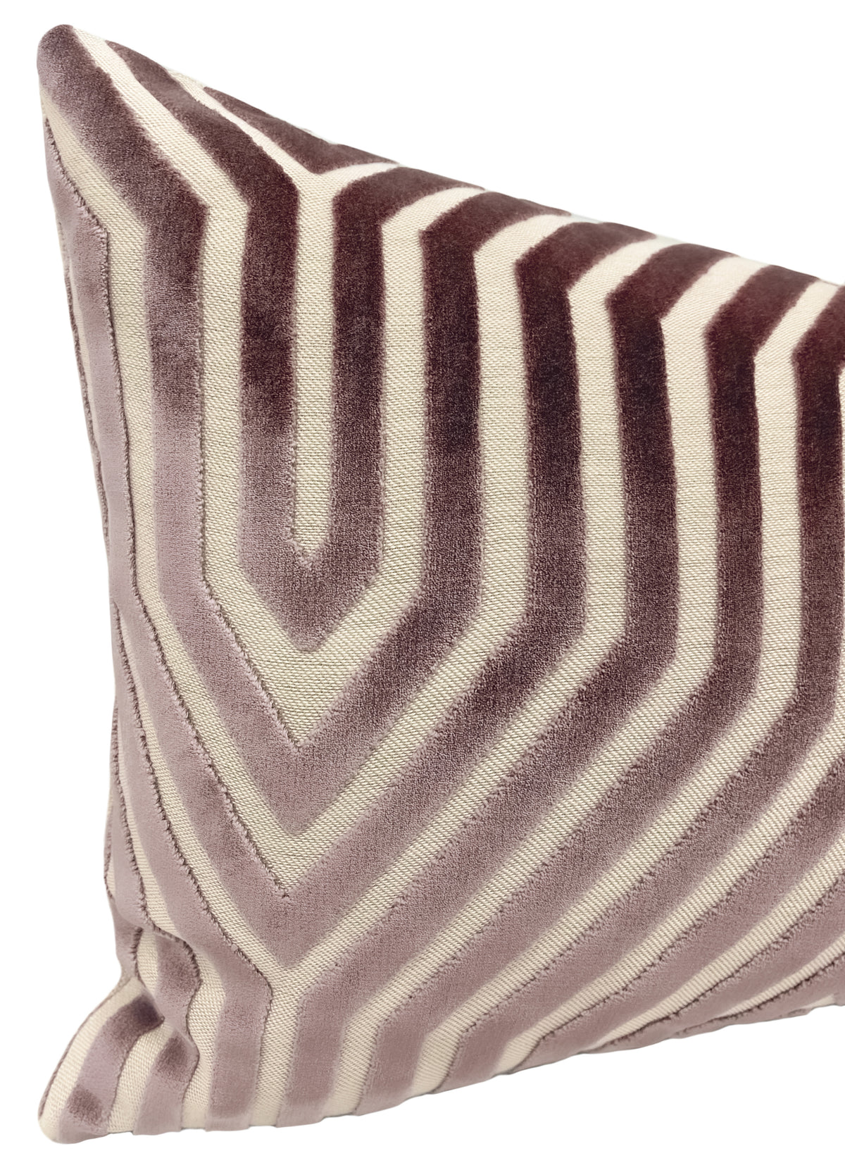 THE XL LUMBAR :: VANDERBILT VELVET // LILAC | SCHUMACHER