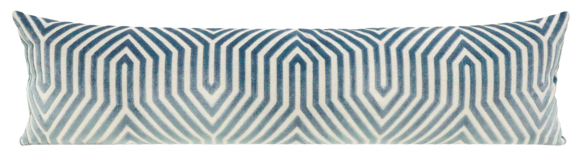 THE XL LUMBAR :: VANDERBILT VELVET // MARINE | SCHUMACHER