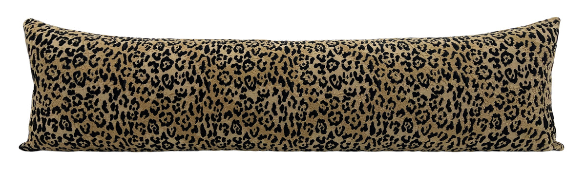 THE XL LUMBAR :: SERENGETI CUT VELVET // SAND