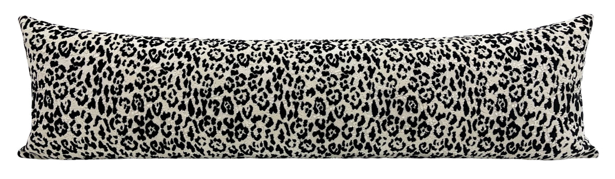 THE XL LUMBAR :: SERENGETI CUT VELVET // SNOW