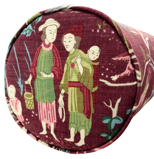 THE BOLSTER :: YANGTZE RIVER // AUBERGINE | SCHUMACHER