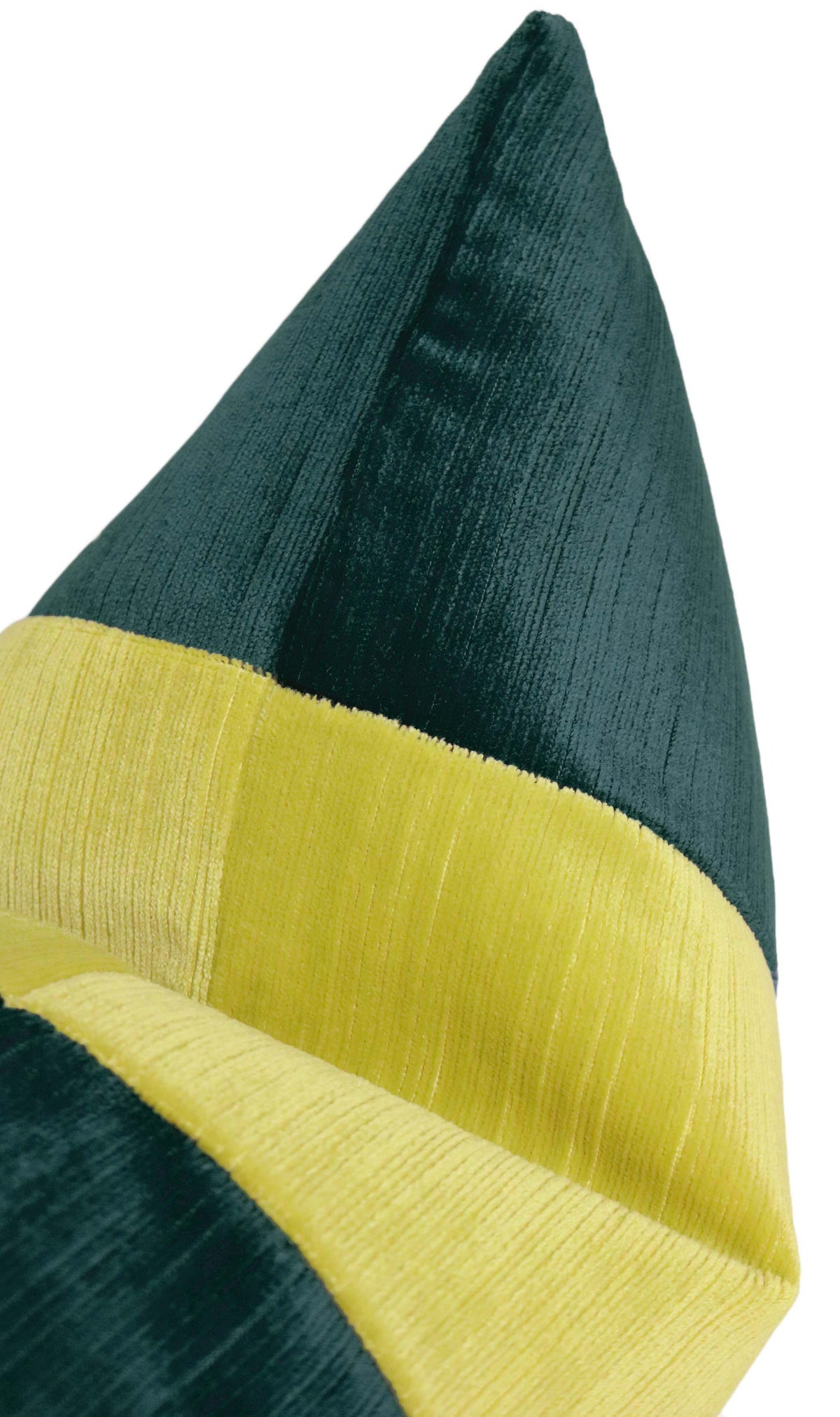 THE LITTLE LUMBAR :: STRIE VELVET // HARBOUR BLUE + CITRINE