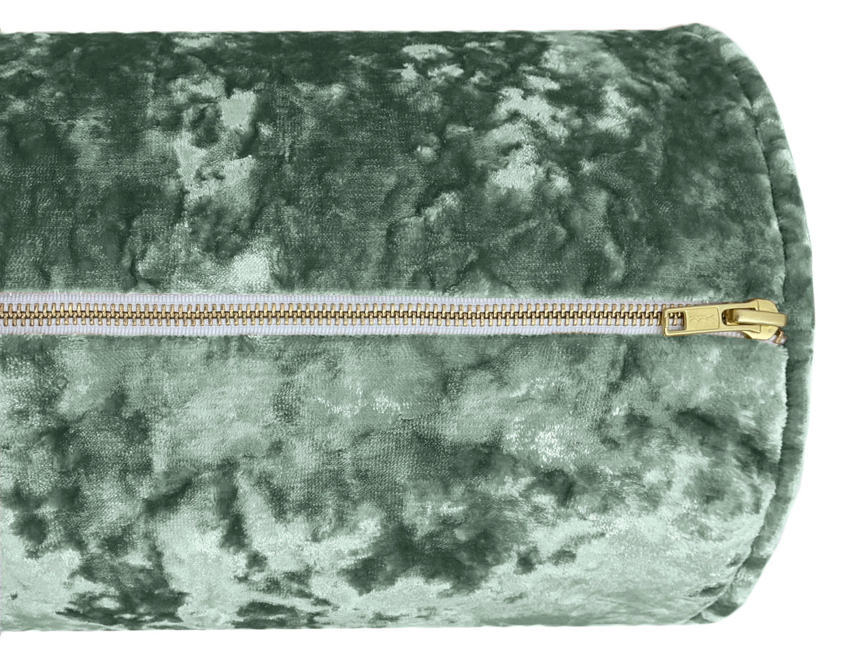 THE BOLSTER :: LAVISH VELVET // AEGEAN