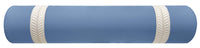 THE BOLSTER :: CLASSIC LINEN // CALYPSO BLUE + TRELLIS TRIM // NATURAL
