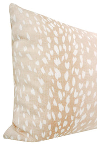 THE XL LUMBAR :: ANTELOPE LINEN PRINT // CAMEO