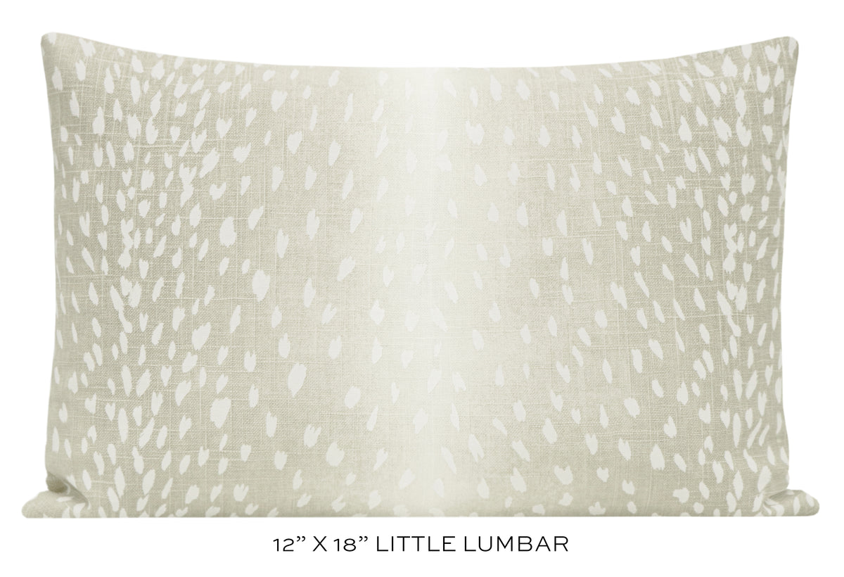 ANTELOPE LINEN PRINT // CASHMERE