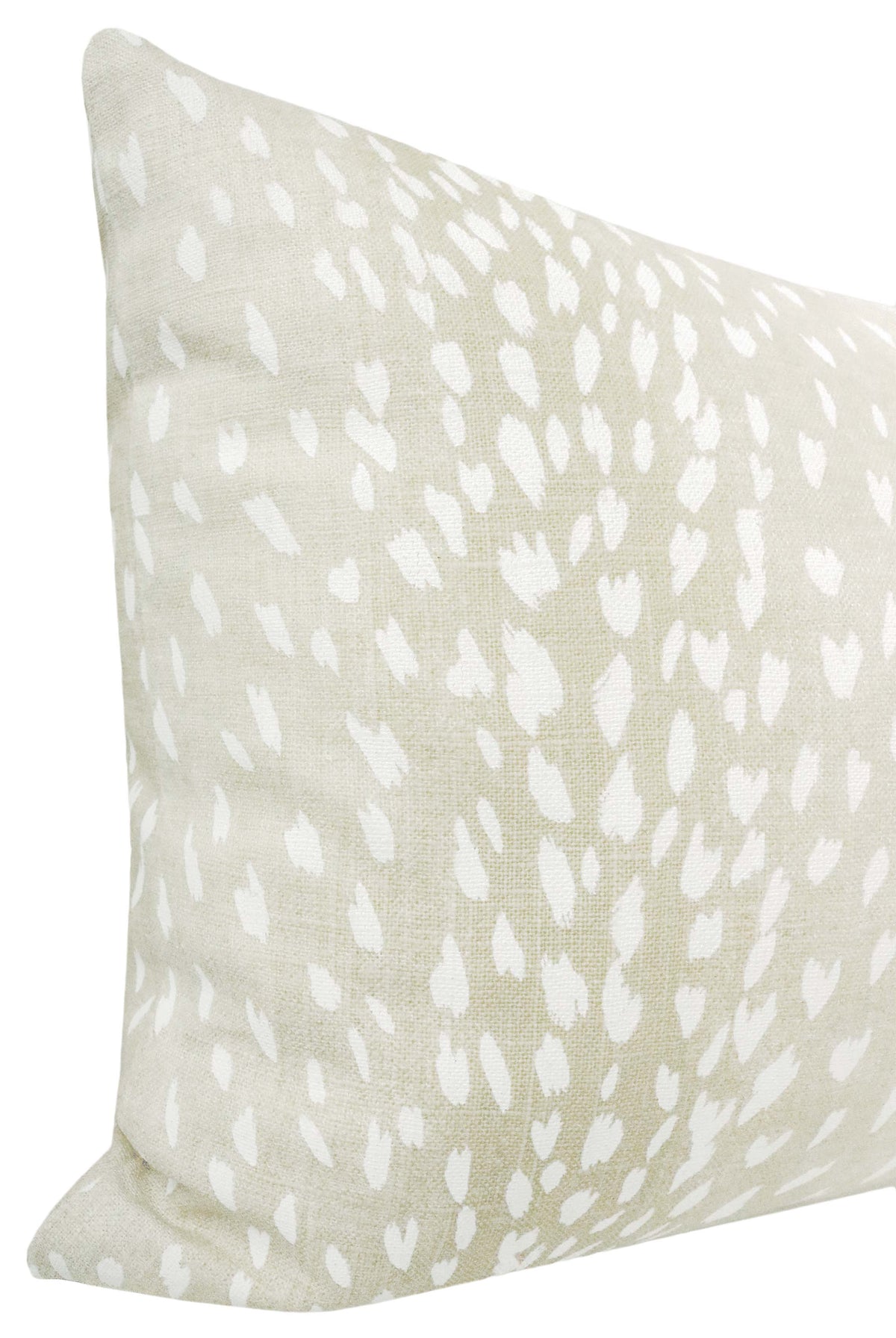 THE XL LUMBAR :: ANTELOPE LINEN PRINT // CASHMERE