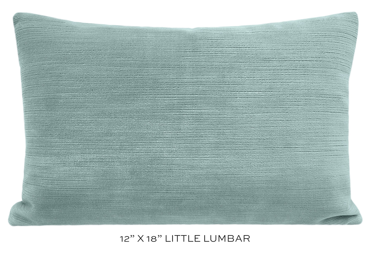 STRIE VELVET // CERULEAN BLUE