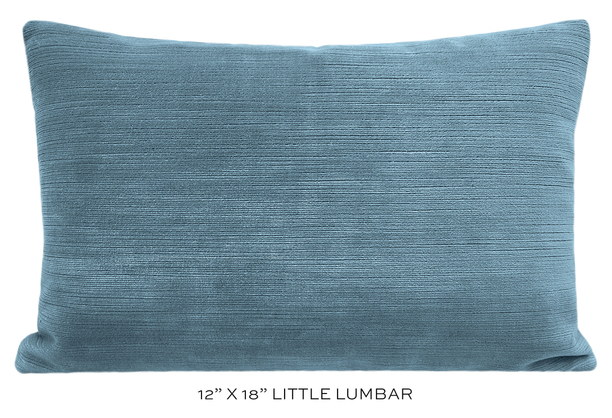 STRIE VELVET // CHAMBRAY