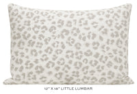 COUGAR LINEN PRINT // STONE