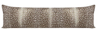 THE XL LUMBAR :: ANTELOPE LINEN PRINT // MOCHA