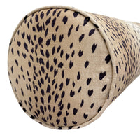 THE BOLSTER :: ANTELOPE LINEN PRINT // EBONY