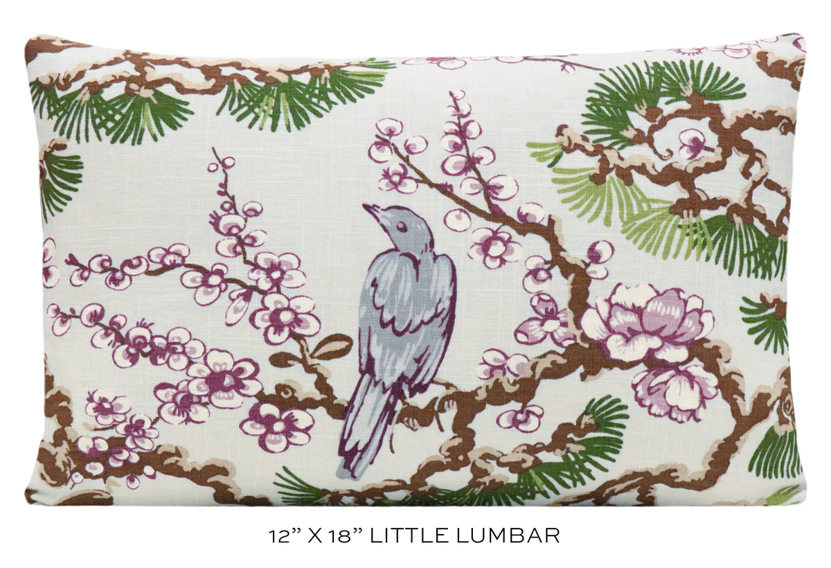 TRELLIS LINEN PRINT // FERN