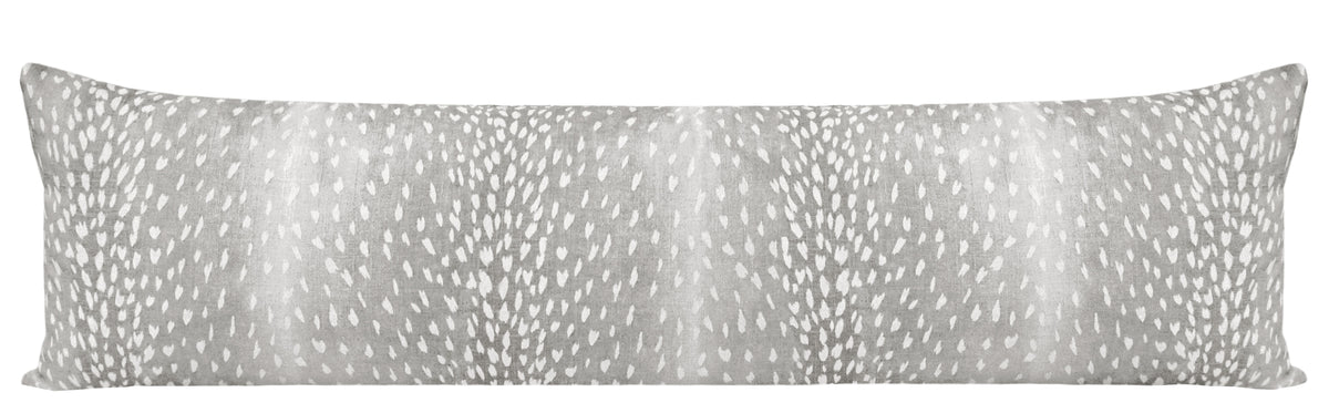THE XL LUMBAR :: ANTELOPE LINEN PRINT // GREY