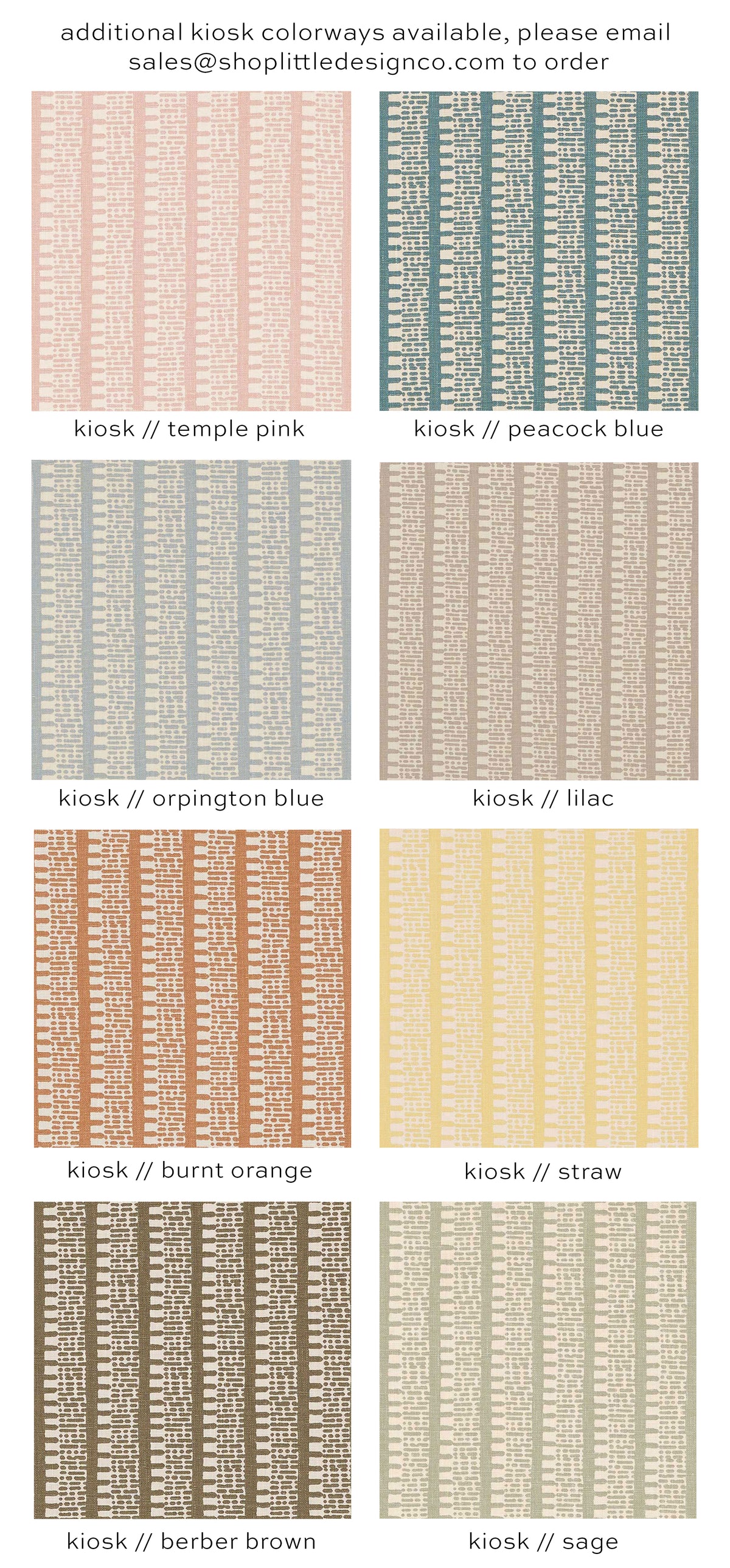 THE BOLSTER :: KIOSK // ORPINGTON BLUE