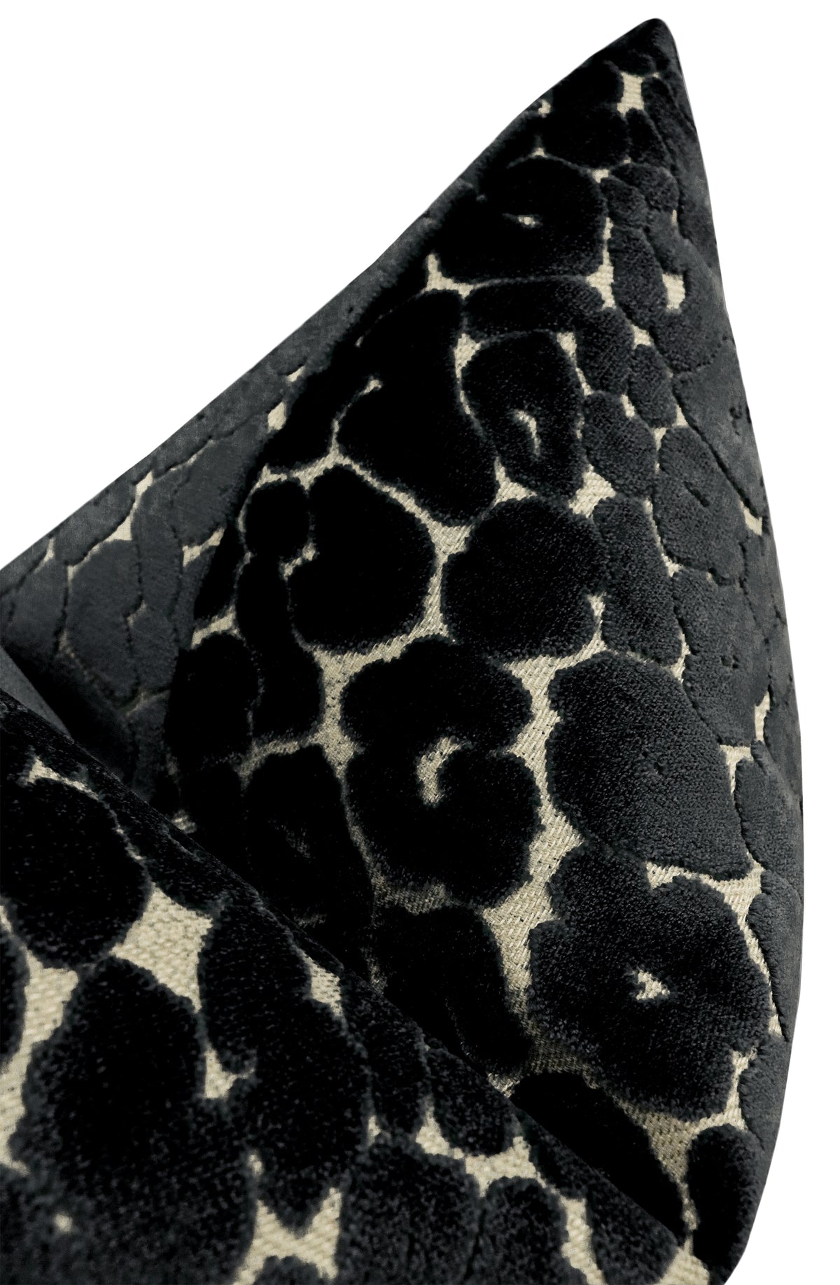 LEOPARD CUT VELVET // NOIR