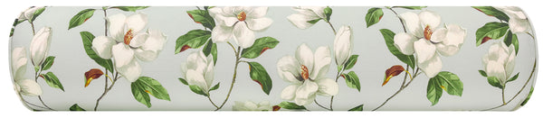 FINAL SALE : THE BOLSTER :: MAGNOLIA PRINT // DOVE GREY