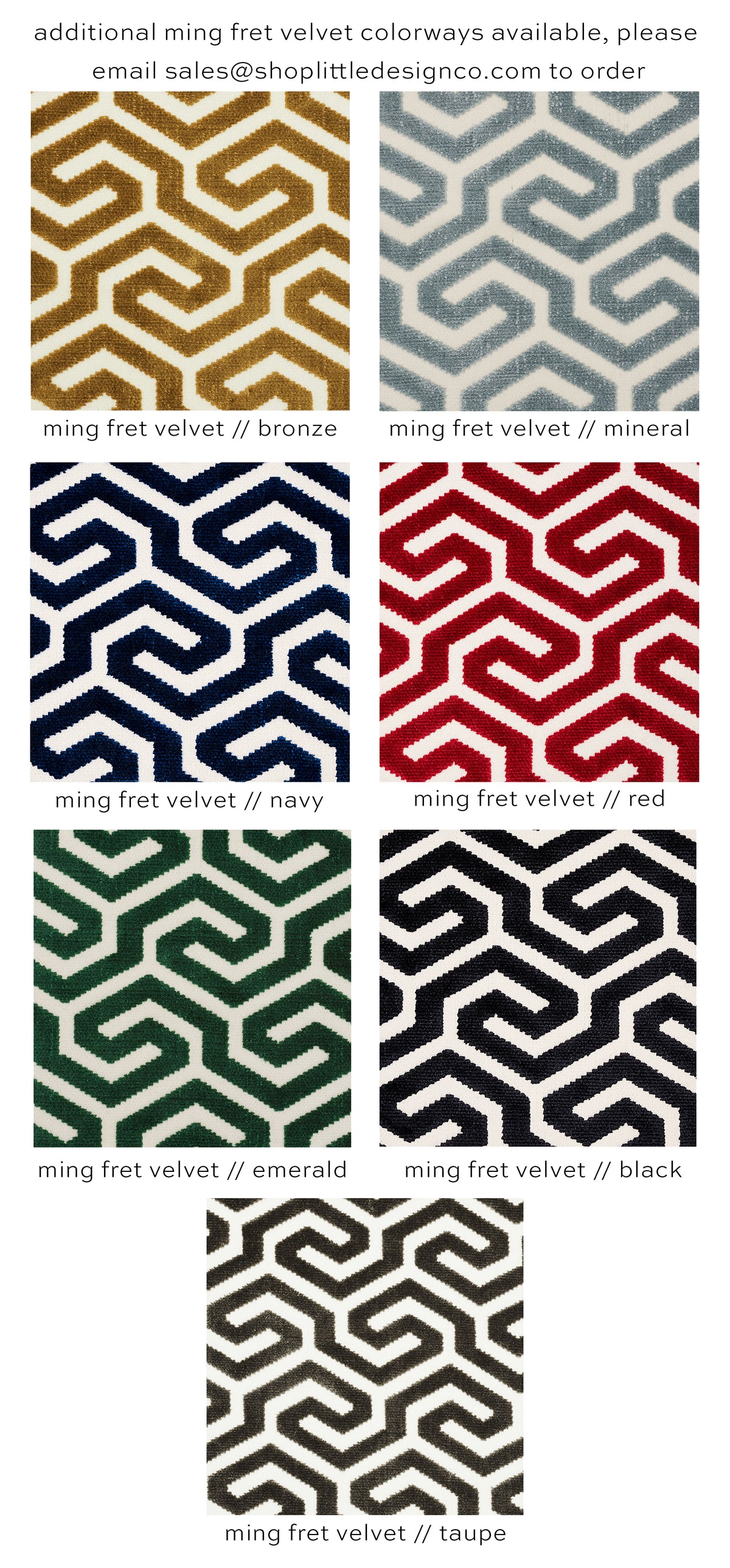 MING FRET VELVET // MINERAL