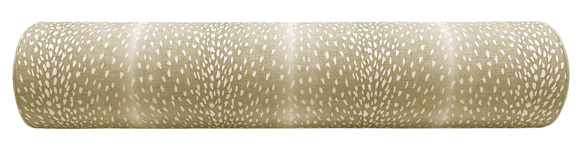 THE BOLSTER :: ANTELOPE LINEN PRINT // NATURAL