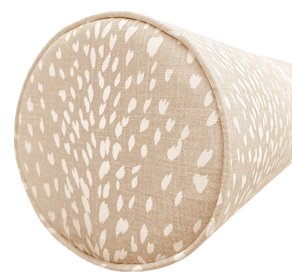 THE BOLSTER :: ANTELOPE LINEN PRINT // CAMEO