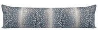 THE XL LUMBAR :: ANTELOPE LINEN PRINT // NAVY BLUE