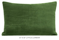 STRIE VELVET // OLIVE