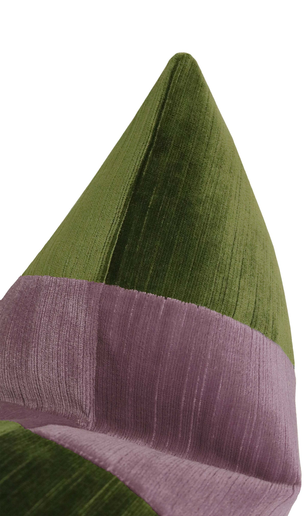 THE LITTLE LUMBAR :: STRIE VELVET // OLIVE + SMOKEY AMETHYST