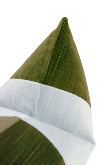 THE LITTLE LUMBAR :: STRIE VELVET // PERIDOT + MIST