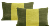 THE LITTLE LUMBAR :: STRIE VELVET // OLIVE + CITRINE