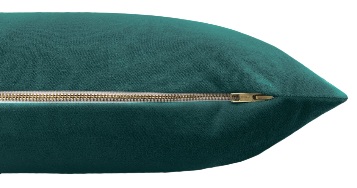 THE XL LUMBAR :: SOCIETY VELVET // PEACOCK