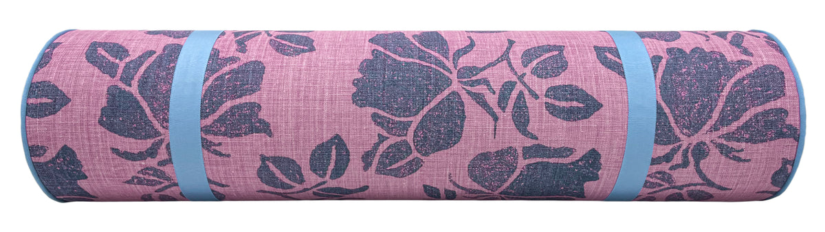 OCS X LDC | THE BOLSTER | PETER DUNHAM : EMILIA // PURPLE AND BLUE + RIBBON TRIM // HYDRANGEA BLUE