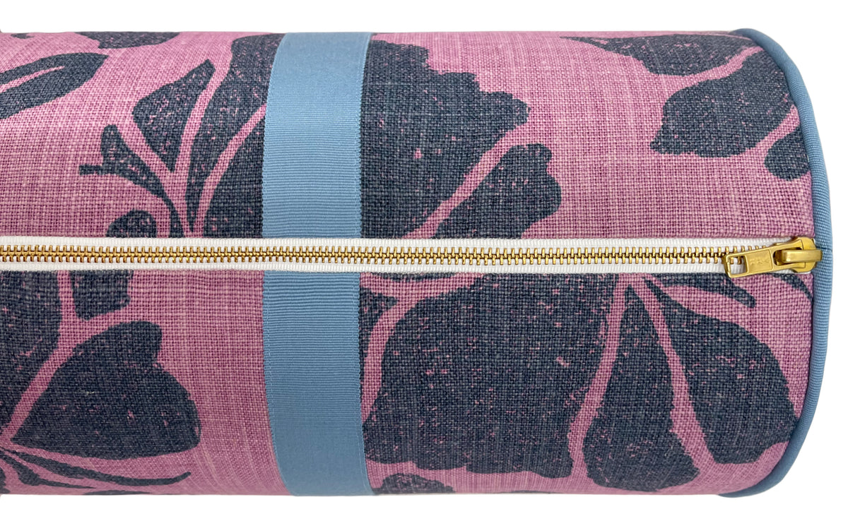OCS X LDC | THE BOLSTER | PETER DUNHAM : EMILIA // PURPLE AND BLUE + RIBBON TRIM // HYDRANGEA BLUE