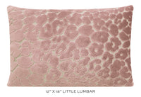 LEOPARD CUT VELVET // PINK PEONY