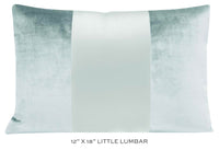 PANEL MONOCHROMATIC :: FAUX SILK VELVET // MINERAL